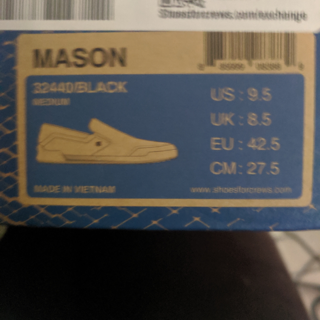 Brand New Shoes For Crew